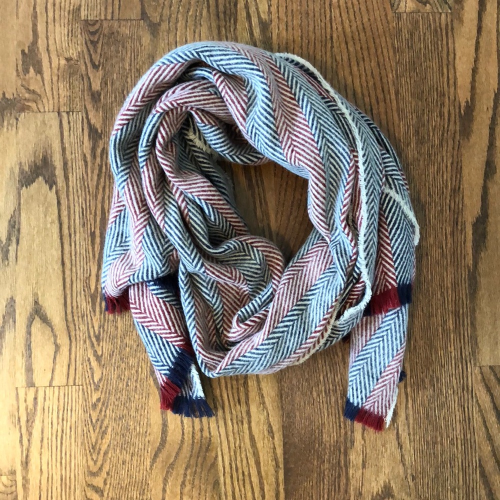 Herringbone Blanket Scarf